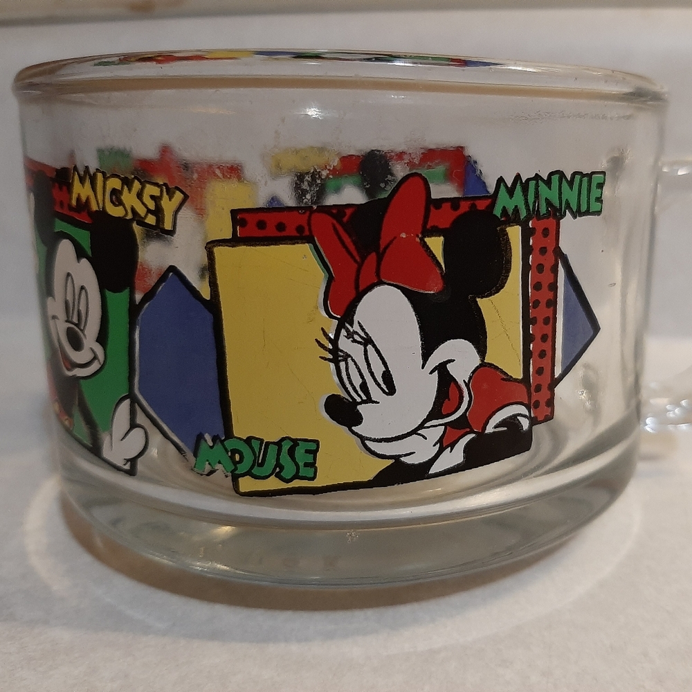 Disney Mickey Minnie Coffee Tea Soup Mug Collector